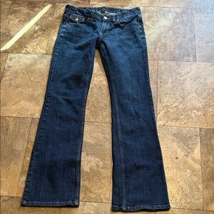 Banana Republic Bootcut Jeans Size 6R (28) Dark Wash Y2K Stretch